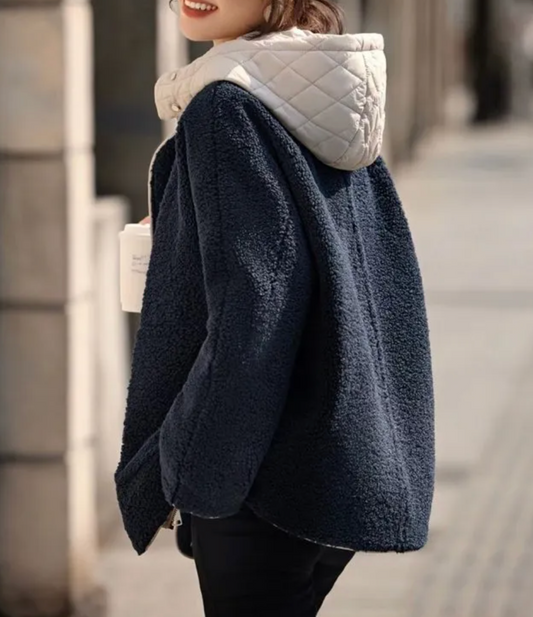 Veste Cosy Matelassée Navy