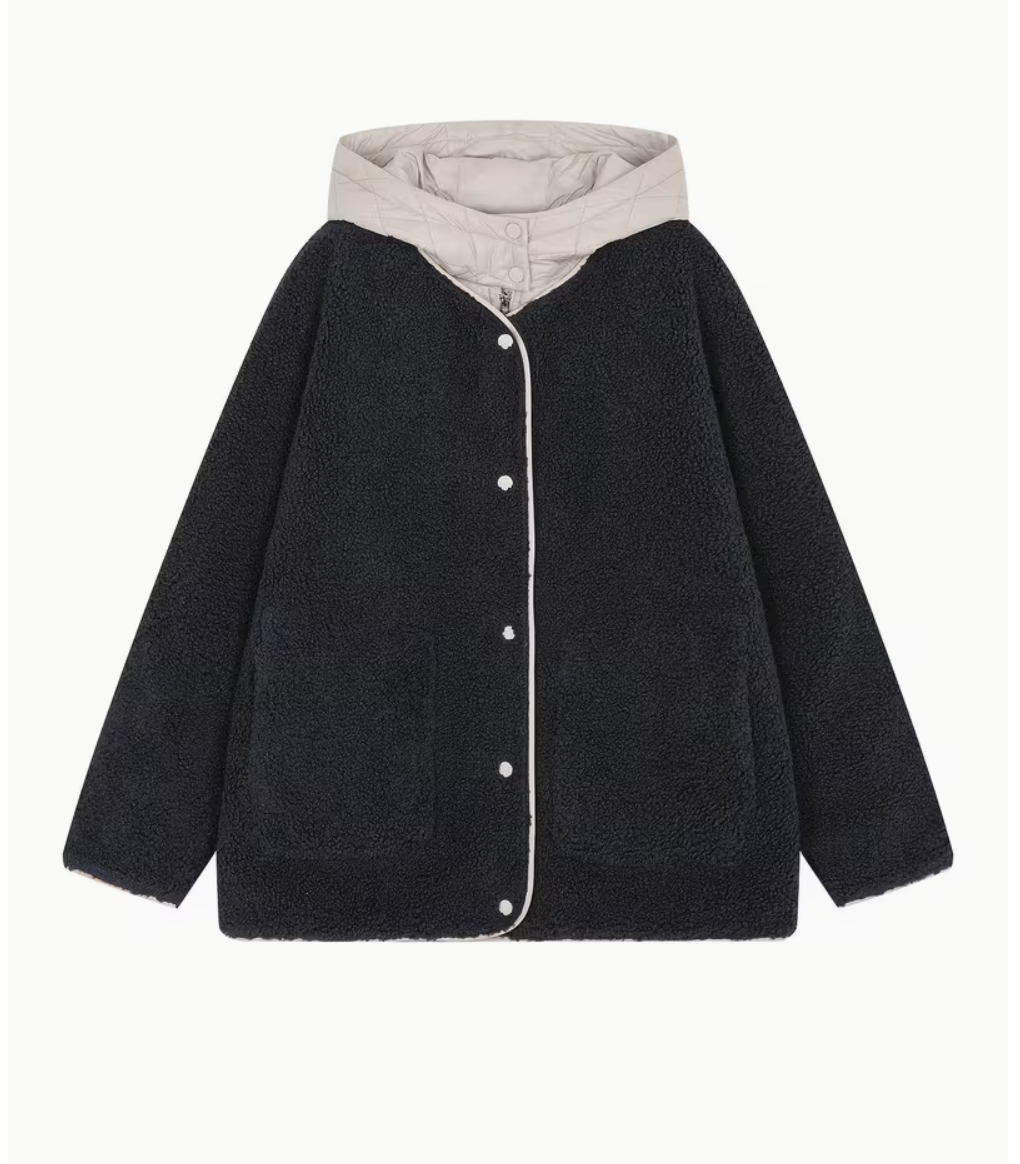 Veste Cosy Matelassée Navy