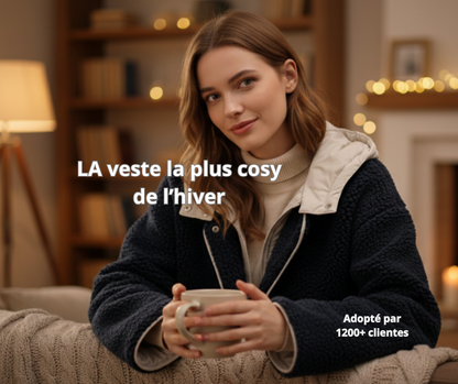 Veste Cosy Matelassée Navy